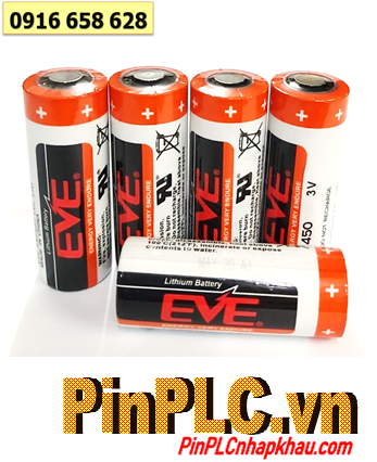 EVE CR17450; Pin nuôi nguồn PLC EVE CR17450 Lithium 3v 4/5A 2200mAh chính hãng 